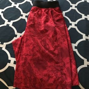 Red Lululemon Men’s Shorts